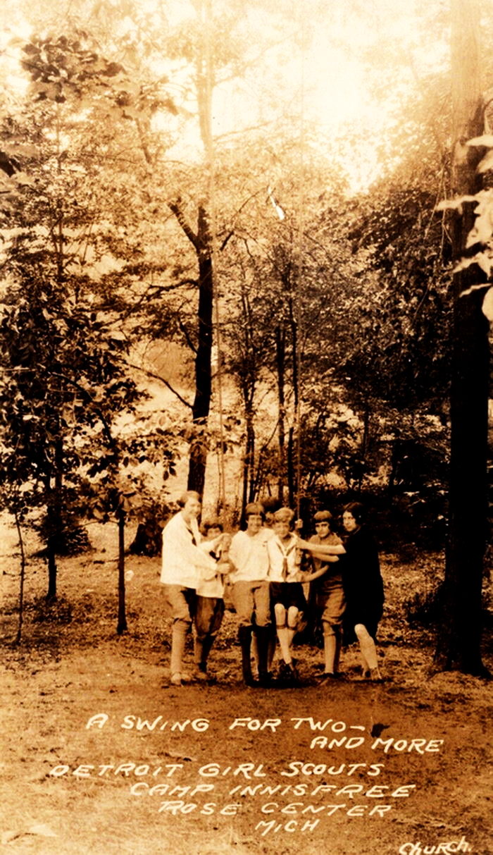 Camp Innisfree - Vintage Postcard (newer photo)